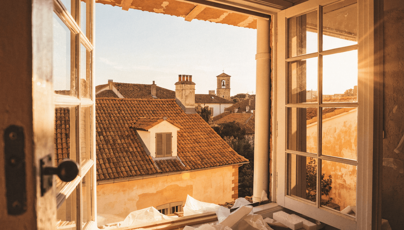 Fenêtre ouverte lors d'une désodorisation